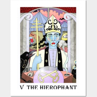 Tarot the Hierophant Posters and Art